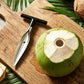 LsCook 430 Stainless Steel Coconut Opener Coconut Shell Opening