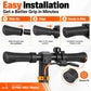 Textured black silicone handlebar grips, slide-on style with open ends.