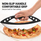 LsCook Stainless Steel Pizza Cutter Semi-circular Ring Slicer Baking Tool