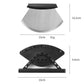 LsCook Stainless Steel Pizza Cutter Curved Blade with Stand Base