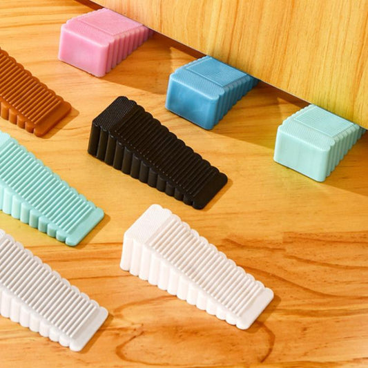 10 PCS / Pack Windproof Door Stopper Household Door Stopper Home Door Resistance