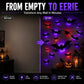 Halloween LED Glowing Bat Wall Decorations Kit, 12 PCS/Pack, 24 PCS/Pack, 36 PCS/Pack, 48 PCS/Pack, 60 PCS/Pack, 1 PC 3D