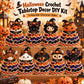 Halloween crochet tabletop decor DIY kit package with multiple character styles