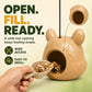 Big Funny Animal Squirrel Head Feeder for Outdoor Garden