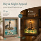 DIY Lighted Halloween Ornament Shadow Box Night Light Kit, 22.1x17.1x4.6cm, 31.8x22.8x4.6cm
