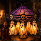 Halloween Ghost Carousel Motion Night Light Table Lamp Ornament, Ghost, Pumpkin
