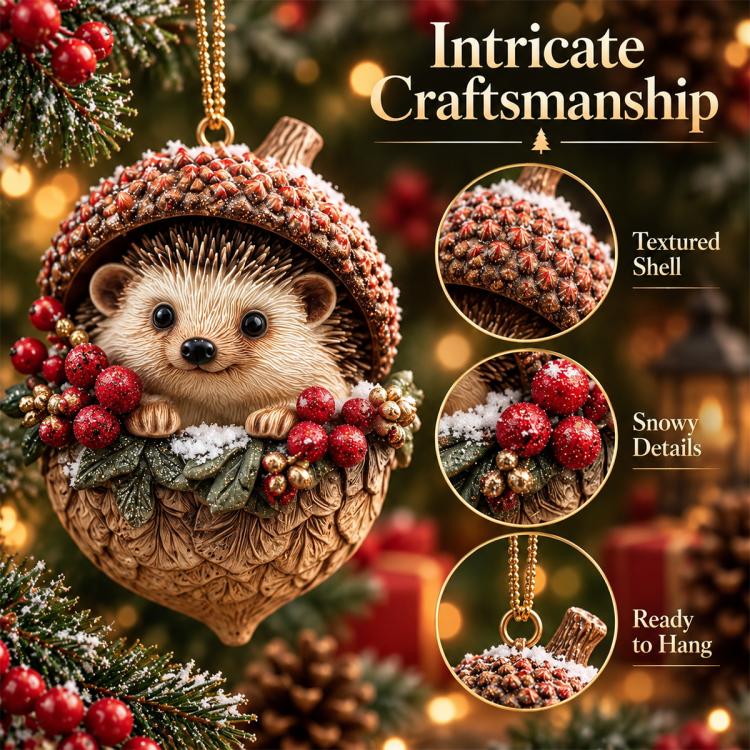Charming Animal Christmas Ornaments