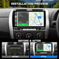 10.1 inch IPS Double-DIN Car MP5 Player Wireless CarPlay/Android Auto Bluetooth HD Display