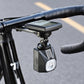 WEST BIKING Under Mount Carbon Fiber Bike Front Light Cycling Headlight