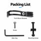 Front fork mount bracket kit with Allen key, screws, and mounting hardware