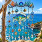 Ocean Acrylic Pendant Sparkling Ocean Garden Ornaments, Acrylic