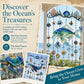 Ocean Acrylic Pendant Sparkling Ocean Garden Ornaments, Acrylic