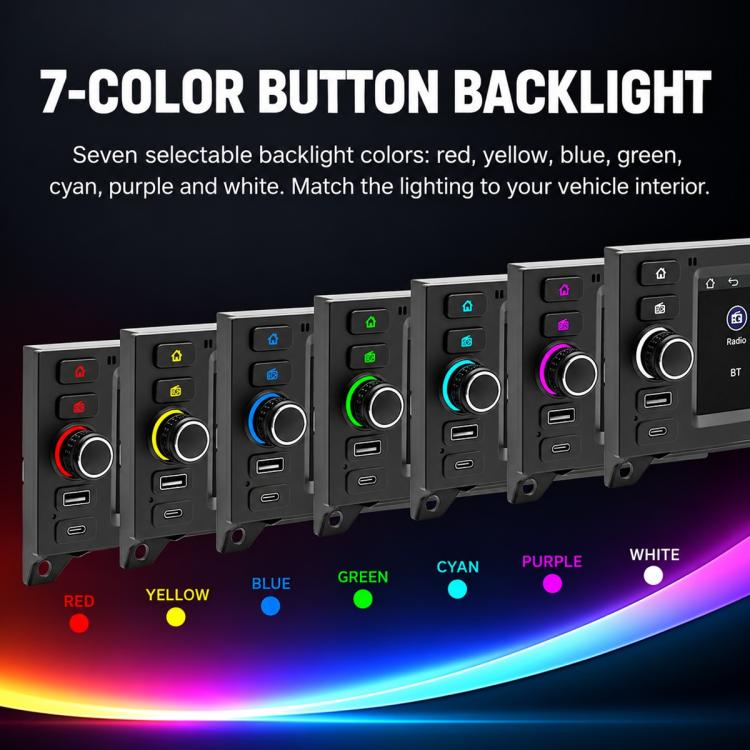 6.86 inch Car MP5 Player Wireless Central Control Smart Screen for Jeep, For Jeep