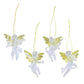 4 PCS/Pack Christmas Angel Pendant