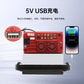 Car MP5 electronics board with 5V USB port connectors and mounting base