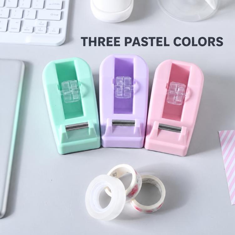 Macaron Colors Tape Seat Tape Cutter Office Supplies