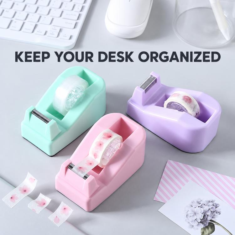 Macaron Colors Tape Seat Tape Cutter Office Supplies