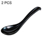 LsCook 2 PCS / Pack Long-handled Spoon Ramen Spoon
