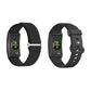 HT51 Screenless Fitness Tracker Band, Support Heart Rate / Sleep Monitoring, Dual Straps