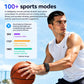 HT51 Screenless Fitness Tracker Band, Support Heart Rate / Sleep Monitoring, Dual Straps