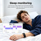 HT51 Screenless Fitness Tracker Band, Support Heart Rate / Sleep Monitoring, Dual Straps