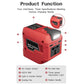 M7200 250W Portable Power Inverter, Multifunctional Battery Powered Inverter