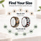 XDcase 8 PCS/Pack Printed Silicone Case for Oura Ring 4 / Gen3 / Galaxy Ring / Ultrahuman Ring AIR, S 5-9, M 10-15