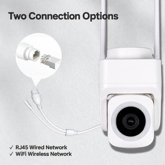 WCM-B66 Infrared Night Vision HD WiFi Camera Monitor Recorder, Plug: EU