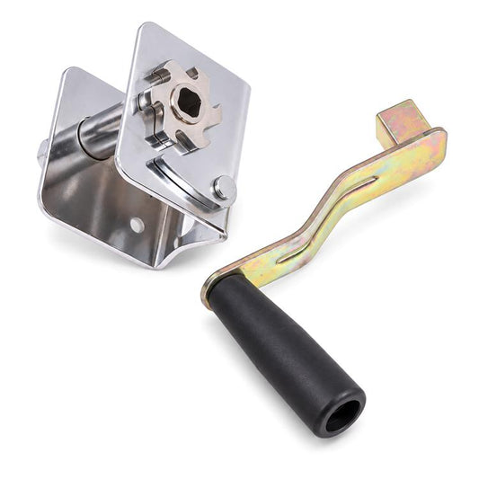 Badminton Volleyball Net Cable Tensioner, Hand Crank Rope Winder Tightener