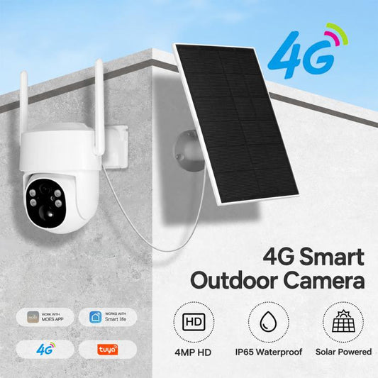 WCM-G20-S Outdoor Security Waterproof Camera, Support Remote Control / Solar Charging