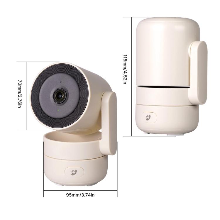 WCM-P52 4MP Smart WiFi Security Camera Supports Infrared Night Vision & Motion Detection, WCM-P52