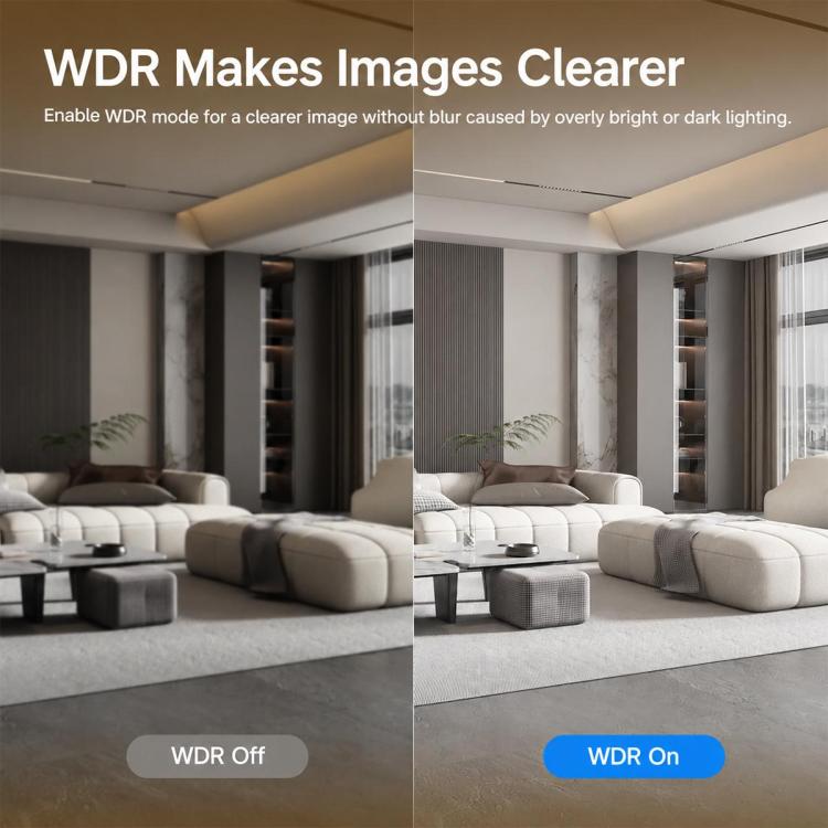 WCM-P52 4MP Smart WiFi Security Camera Supports Infrared Night Vision & Motion Detection, WCM-P52