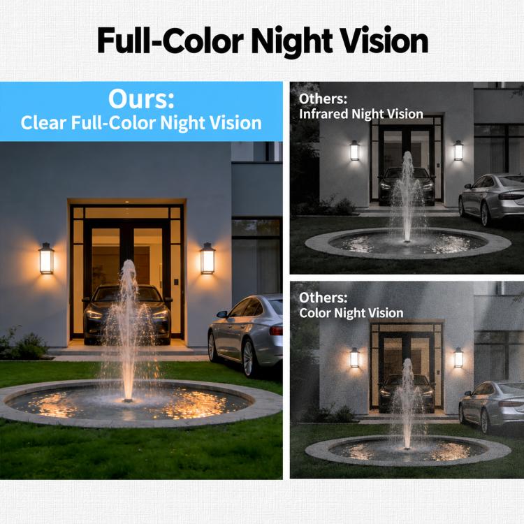 WCM-W40 3MP Glass Mounted Smart WiFi Security Camera, WCM-W40
