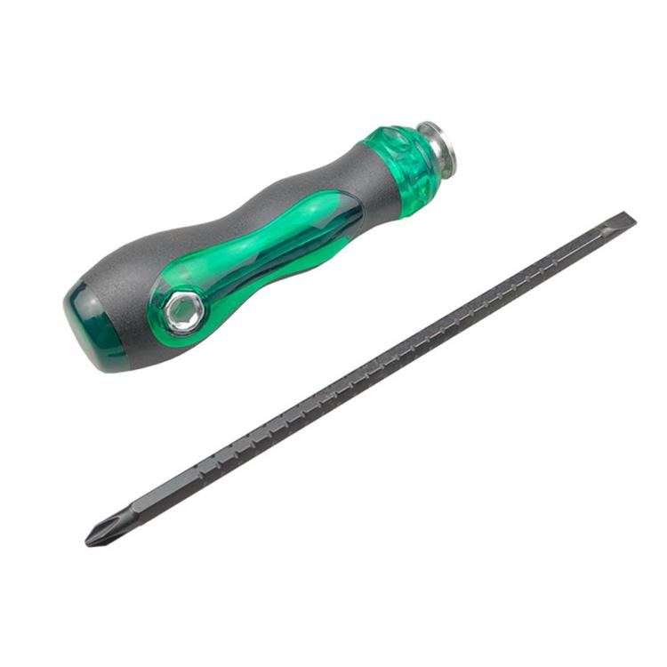 BIKERSAY BT132 Bicycle Repair Dual-purpose Retractable Screwdriver