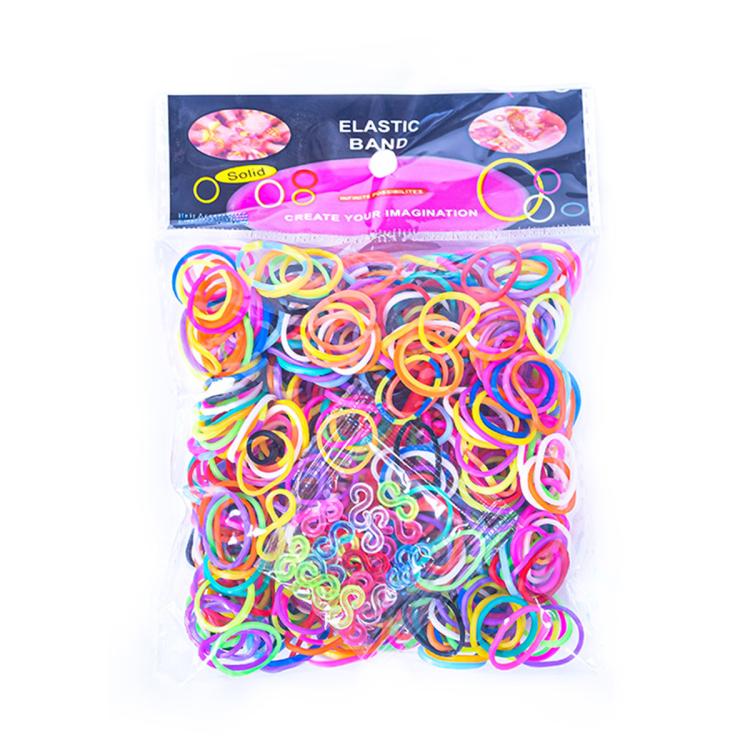600 PCS/Pack DIY Rubber Band Bracelet Making Kit