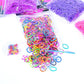 600 PCS/Pack DIY Rubber Band Bracelet Making Kit