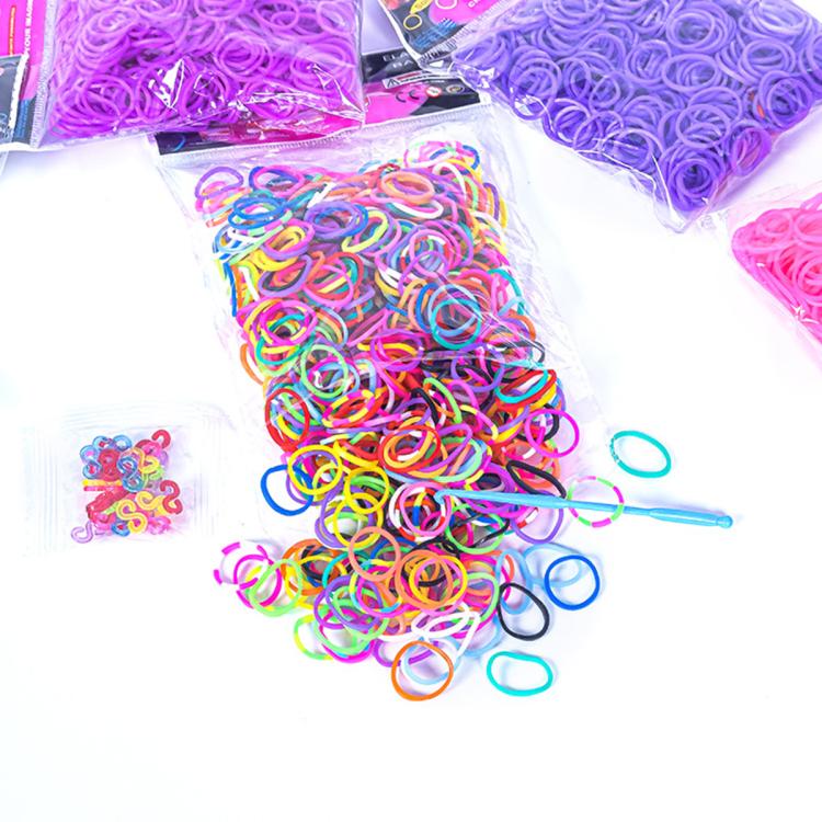 600 PCS/Pack DIY Rubber Band Bracelet Making Kit