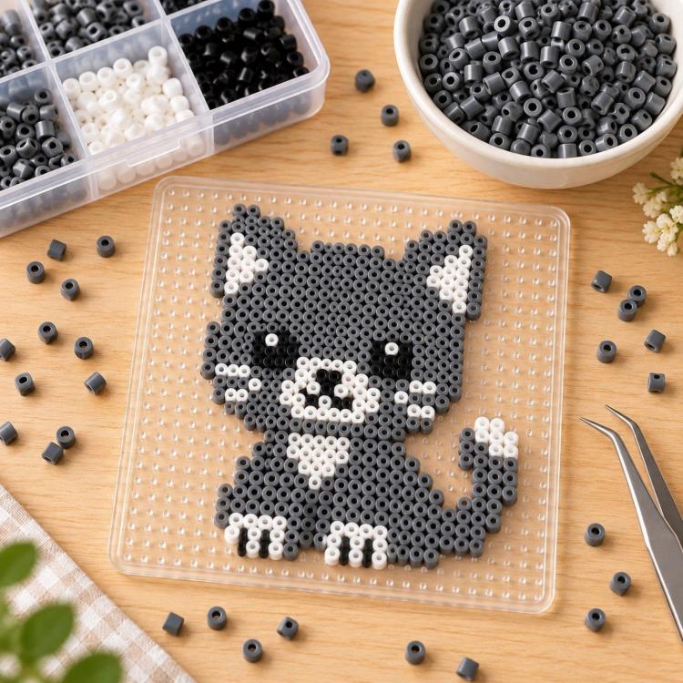 250g/Pack 2.6mm Fuse Beads 3D Puzzle DIY Refill Pack Approx. 23,000 PCS