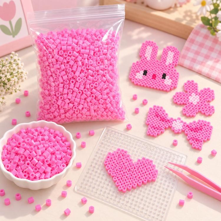 250g/Pack 2.6mm Fuse Beads 3D Puzzle DIY Refill Pack Approx. 23,000 PCS