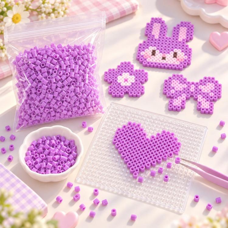 250g/Pack 2.6mm Fuse Beads 3D Puzzle DIY Refill Pack Approx. 23,000 PCS