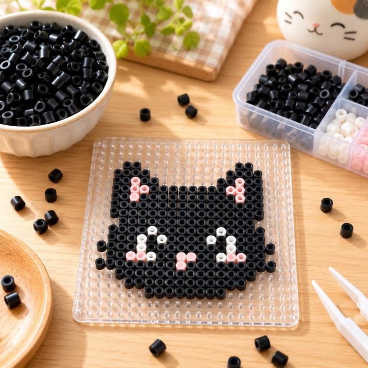 250g/Pack 5mm Fuse Beads 3D Puzzle DIY Refill Pack Approx. 4,000 PCS