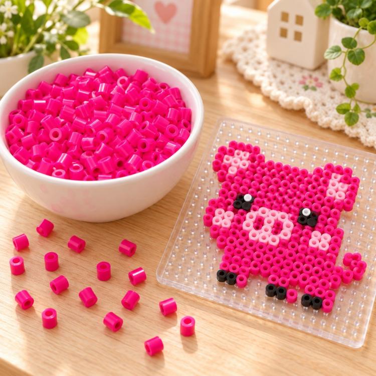 250g/Pack 5mm Fuse Beads 3D Puzzle DIY Refill Pack Approx. 4,000 PCS