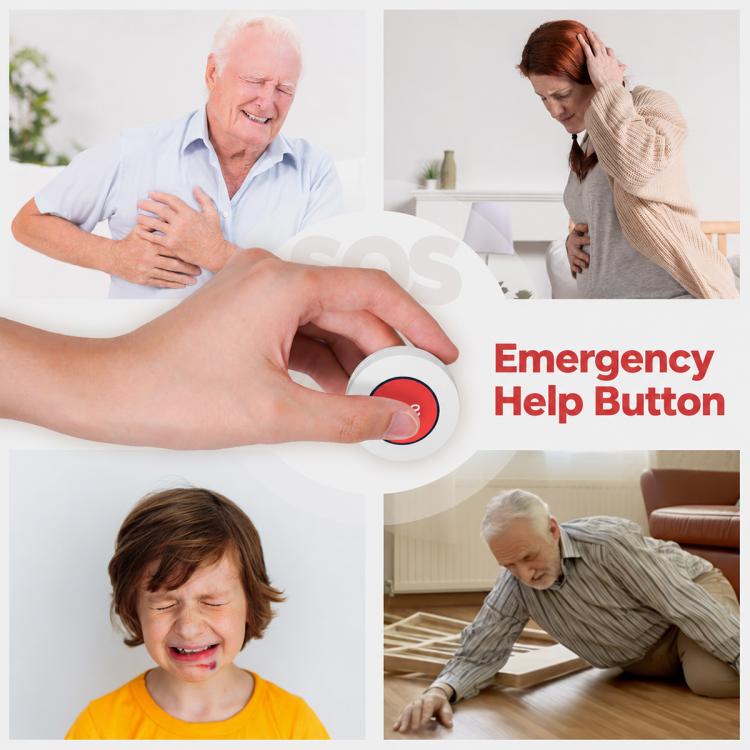 Remote-Controlled SOS Emergency Alert Smart Button