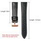 xDfind Rose Gold Buckle Black Shark Fine Grain Vegan Leather Watch Band, For Google Pixel Watch 5 / 4 / 3 45mm
