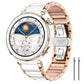 xDfind Universal Ceramic Stainless Steel Watch Band, 18mm
