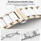 xDfind Universal Ceramic Stainless Steel Watch Band, 18mm