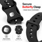 xDfind Butterfly Clasp Sports Silicone Watch Band, For Hume Band 2.0
