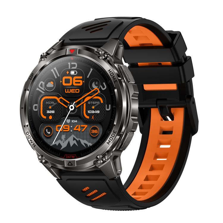 HT53 Smart Watch, 1.46 inch Screen, GPS, BT Call, Heart Rate, Blood Pressure