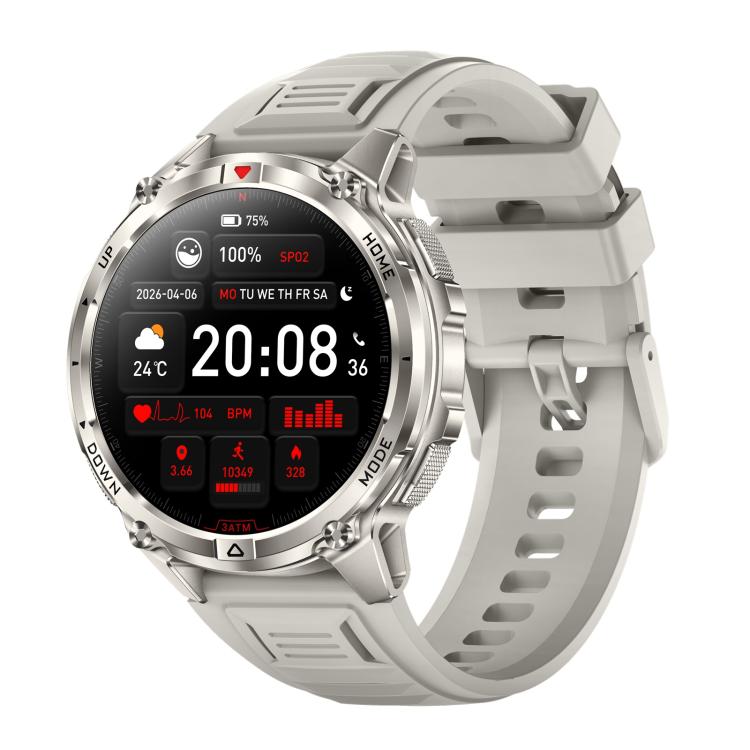 HT53 Smart Watch, 1.46 inch Screen, GPS, BT Call, Heart Rate, Blood Pressure
