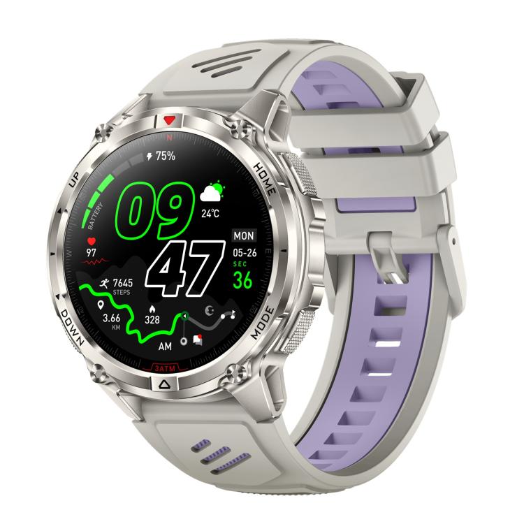 HT53 Smart Watch, 1.46 inch Screen, GPS, BT Call, Heart Rate, Blood Pressure